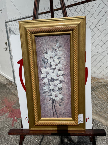 Gold Framed Floral Print