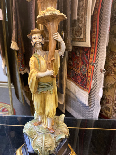 Asian Figural Lamp