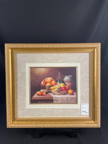 Framed Fruit Print