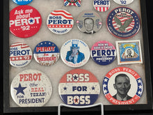 Set of 22 Ross Perot Pins