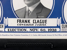 1928 Minnnesota Republican Candidates Poster