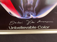 Julius Friedman Unbelievable Color Poster SIGNED