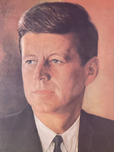 John F. Kennedy "Vote Democrat" Campaign Poster