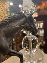 Bronze Western Rider on Horse Statue