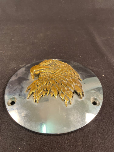 Metal | Gold Motorcycle Cap