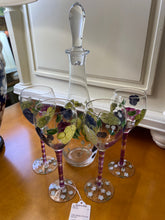 Grape Glasses w/ Decanter (Set of 4)