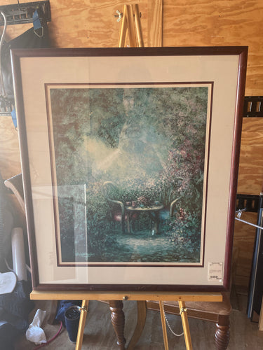 'Still Waiting' | June H. Schoenhofen (Framed Print)