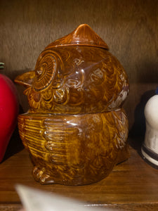 Mid Century Wise Owl Cookie Jar #204 USA/Mc Coy Cookie Jar