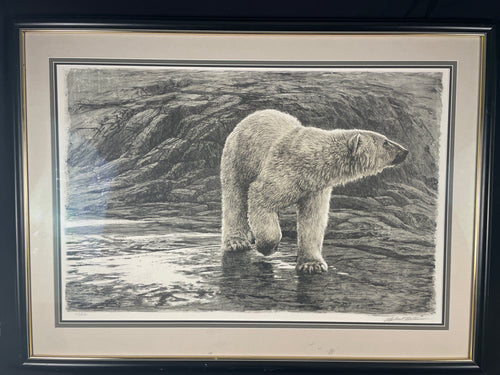 Robert Bateman Signed Polar Bear Print