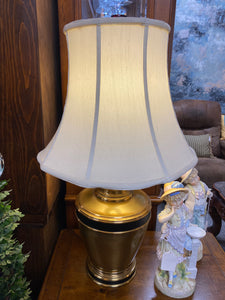 Brass Lamp w/ Flared Shade