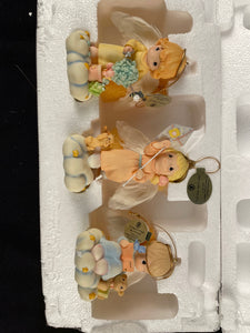 2001 "Life's Little Lessons" 8th Edition Precious Moments Ornaments