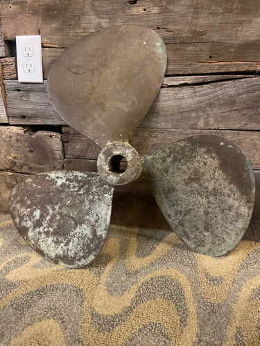 Solid Brass Boat Prop