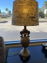 Gold Accented Lamp