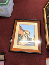 Framed Watercolor Print | Street View