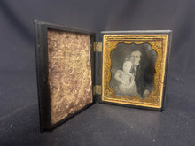 Antique Daguerreotype in Ambrotype Frame
