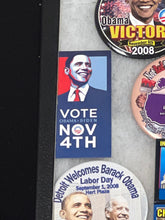 Set of 12 Obama Pins With 7 Magnets