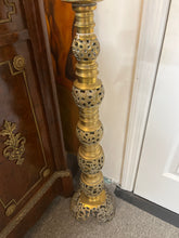 Brass Floor Candle Holder