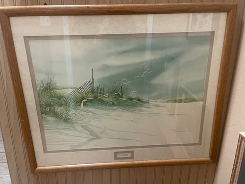 Framed Beach Print