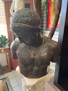 Brown Roman Bust