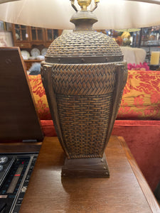 Rattan Style Lamp