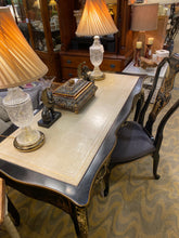 Napoleon French Style Leather Top Desk With Chair