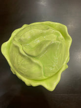 Holland Mold Cabbage Bowl with lid and Plate