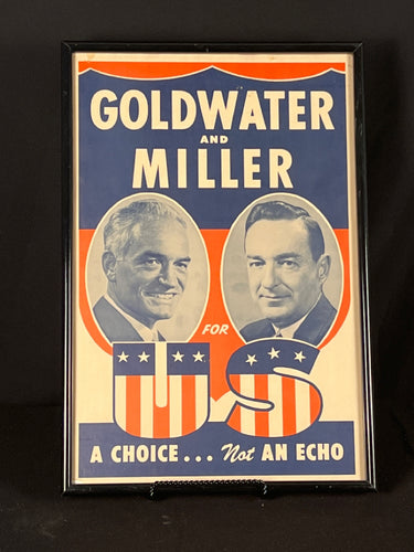 Golwater & Miller Campaign Poster