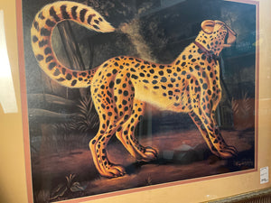 Reginald Baxter Cheetah Portrait Print