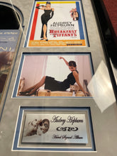 Audrey Hepburn "Breakfast at Tiffany's" Signed Record FRAMED