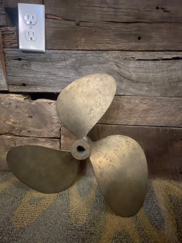 Vintage Solid Brass Prop