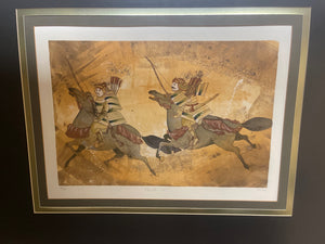 Signed Limited Edition Asian Warrior Print