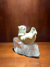 Franklin Mint Polar Cub on Ice