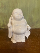 White Ceramic Buddha From Japan
