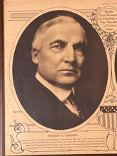 Warren G. Harding & Calvin Coolidge Campaign Poster