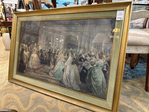 'Lady Washington's Reception' | Daniel F. Huntington (Framed Print, 41¾" x 27¼")