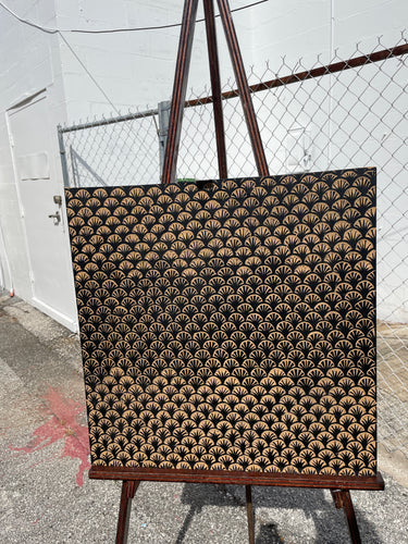 Wood Carved Wall Hanging