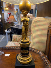 Napoleon Bonaparte Lamp w/ Black Shade