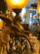 Large Pegasus Table Lamp Sculpture