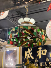 Stained Glass Hanging Lamp (Fruits)