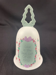 1992 "Love Is The Best Gift Of All" Precious Moments Hand Bell