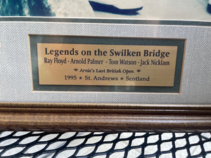 "Legends of the Swilken Bridge" Golf Print