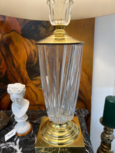 Brass and Glass Lamp