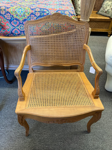 Cane Seat Wood Chair