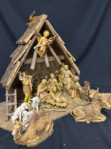 Fontanini Nativity Set With Light and Music