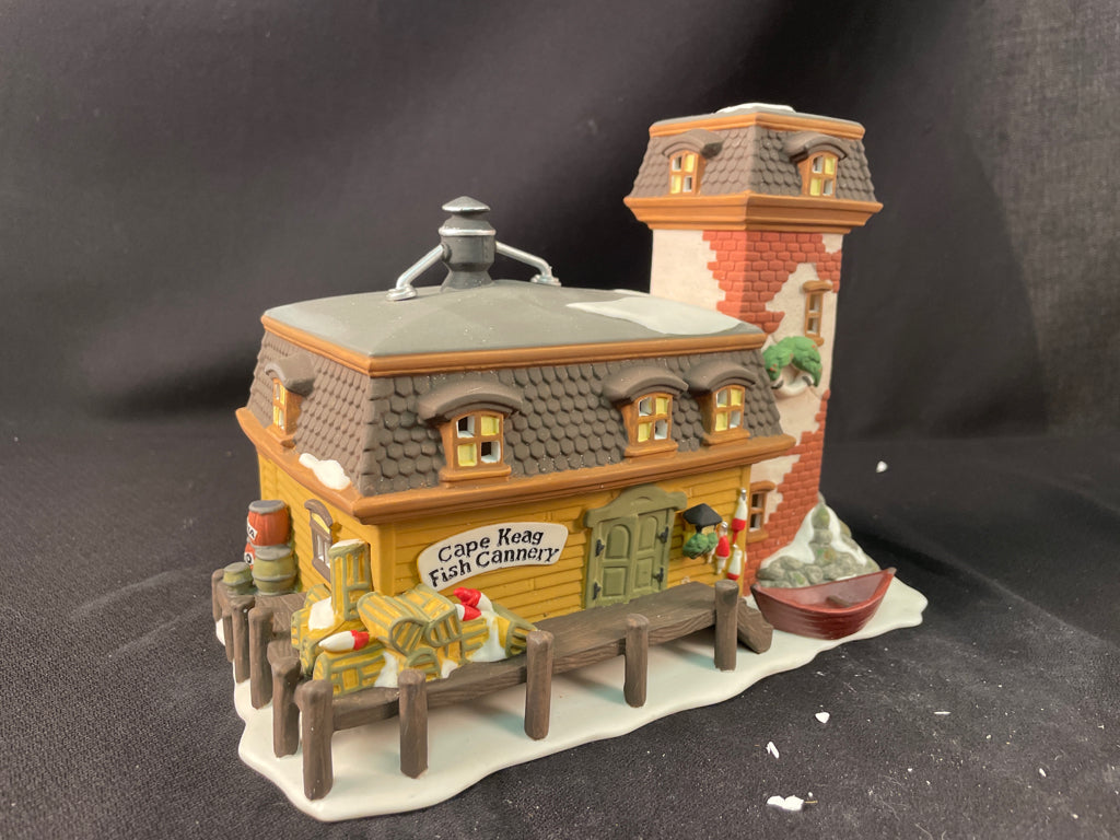 Dept 56 New England Village 'Cape Keag Fish Cannery