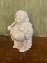 White Ceramic Buddha From Japan